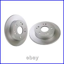 NK Pair of Rear Brake Discs for Toyota Avensis D-4D 2.0 March 2006 to March 2008