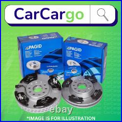 PAGID FRONT & REAR BRAKE DISC & PADS FOR Toyota Avensis 2.0 D-4D 1999-2003