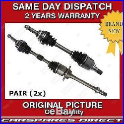 PAIR OF TOYOTA AVENSIS T25 2.0 D4D DRIVESHAFT OFF & NEAR SIDE (2x) 2003 ON