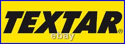 TEXTAR FRONT + REAR BRAKE DISCS + PADS for TOYOTA AVENSIS Estate 2.0 D4D 2011-on