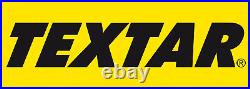 TEXTAR FRONT + REAR BRAKE DISCS + PADS for TOYOTA AVENSIS Saloon 2.0 D4D 2011-on