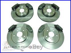 Toyota Avensis 1.6 1.8 2.0 D4d 2009-2013 Front & Rear Brake Discs And Pads Set