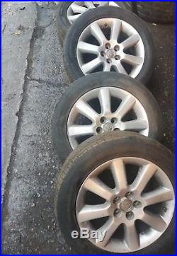 TOYOTA AVENSIS 2.2 D-4D ALLOY WHEELs WITH TYREs GOOD CONDITION 2006