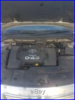 TOYOTA AVENSIS 2003-2008 2.0 DIESEL D4D ENGINE With INJECTOR PUMP & INJECTORS