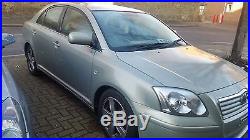 Toyota Avensis T3-x D-4d Silver 55 Plate My Silver Saloon Low Miles No Reserve