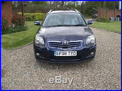 Toyota Avensis Tr 2.0 D-4d 6 Speed Manual Diesel Estate (2008/08)