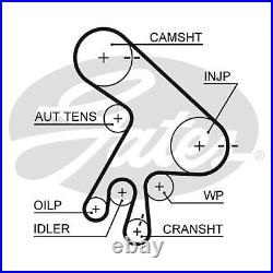 Timing Belt Kit For Toyota Avensis T22 2.0 D-4D Gates PowerGrip