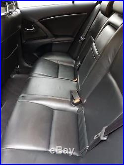 Toyota Avensis 2.0 D-4D T4 Estate Black Leather Int Rear Cam Sat-Nav FSH