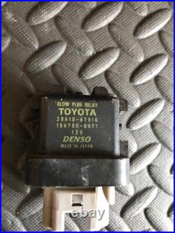 Toyota Avensis 2.0 D4d 2009-2013 Year Relay Denso 156700-0671 28601-26030