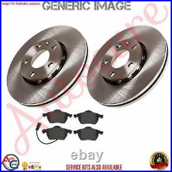 Toyota Avensis 2.0 D4d T2 03-08 Front & Rear Brake Discs & Pads Set Brand New