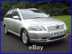 Toyota Avensis 2.2 D-4D T3-X diesel 2005 (05) reg 10 SERVICE STAMPS 2 OWNERS