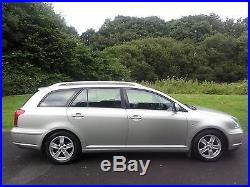 Toyota Avensis 2.2 D-4D T3-X diesel 2005 (05) reg 10 SERVICE STAMPS 2 OWNERS
