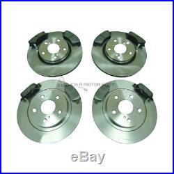 Toyota Avensis 2.2 D4d 2009-2013 Front & Rear Brake Discs And Pads Set