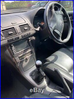 Toyota Avensis 2008 2.2 D-4D Tspirit 6 speed manual, black 5 door