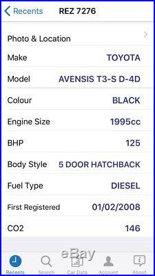 Toyota Avensis Auris 2008, 2.0 Diesel, 2.0 D4d Engine 1ad-ftv Bare Engine