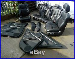 Toyota Avensis D4d Black Leather Seats With Screen Full Set