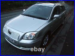 Toyota Avensis Estate 2.2 D4d Diesel Manual 12 Mnths Mot, Ready To Go Climate, A