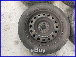 Toyota Avensis II T25 2.0 D4d 2003-2006 Steel Wheels With Tyres Set 205/55 R16
