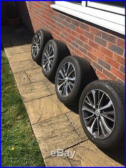 Toyota Avensis T2 D-4d Alloy Wheel With Tyre 215/55/r17 X 4