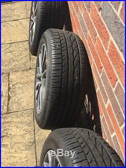 Toyota Avensis T2 D-4d Alloy Wheel With Tyre 215/55/r17 X 4