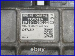 Toyota Avensis T27 2008-2013 2.2 D4-d Diesel Engine Control Unit Ecu 89661-05d52