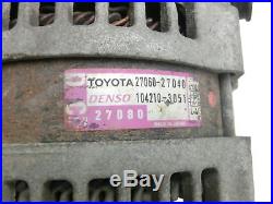 Toyota Avensis Verso 03-09 2,0 D-4D 85KW Lichtmaschine Generator 27060-27040