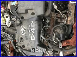 Toyota Avensis Verso 2.0 D4d Engine Complete 2001-2009