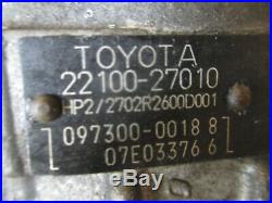 Toyota Rav4 Mk2 2.0 D4d Turbo Diesel Previa Avensis Diesel Fuel Pump 22100-27010