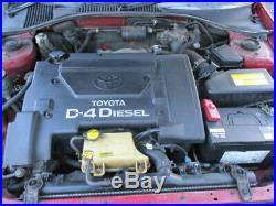 Toyota avensis 2.0 d4d engine + gearbox complete 97 03 1CD-FTV T22