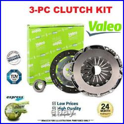 VALEO 3-PC CLUTCH KIT for TOYOTA AVENSIS Saloon 2.2 D4D 2005-2008