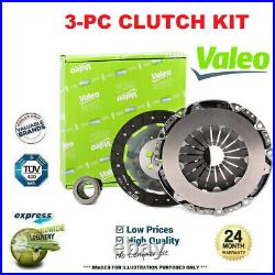 VALEO 3-PC CLUTCH KIT for TOYOTA AVENSIS Saloon 2.2 D4D 2008-on