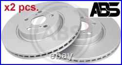 X2 Pcs Front Brake Disc Set Left & Right 17510 A. B. S. I